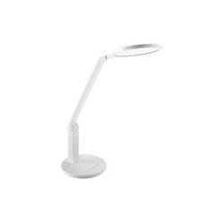 LED-Tischleuchte Alco, Leistung 15 W, 850 lm, 4000 K, stufenlos dimmbar, neigbarer Leuchtenarm, um 90° schwenkbarer Leuchtenkopf, weiss