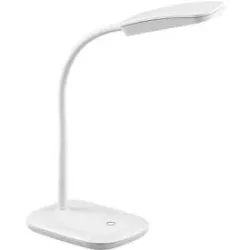 LED-Tischleuchte Boa, mit Touchdimmer, höhenverstellbar, weiss