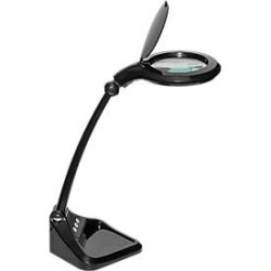 MAUL LED-Lupenleuchte 8261290 MAULiris, dimmbar, schwarz
