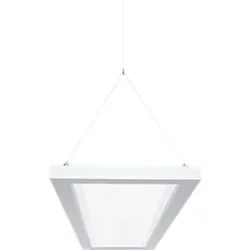 LED-Pendelleuchte Dotlux OFFICE, Leistung 54 W, 5670 lm, 3000-5500 K, 3-stufig dimmbar, signalweiss RAL 9003
