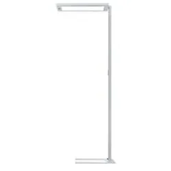 LED-Stehleuchte Waldmann LAVIGO, 112 W, 15250 lm, 4000 K, dimmbar, Multifunktionstaster, Bewegungs- & Tageslichtsensor, Direkt-/Indirektlicht, weiss