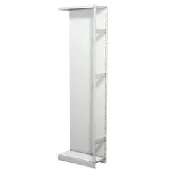 Leerregal PROGRESS 500 T, Anbaufeld, mit Rückwand, H 2600 x B 750 x T 340 mm