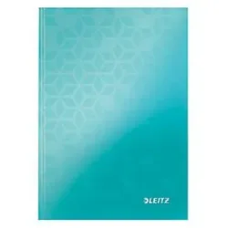 LEITZ Notizbuch WOW A5 46271051 liniert, 90g eisblau