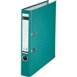 Leitz 180° Ordner A4 52 mm Türkis 2 Ringe 1015 PP (Polypropylen) Glatt Hochformat