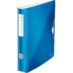 LEITZ® Ordner Active WOW, DIN A4, Rückenbreite 65 mm, 5 Stück, blau