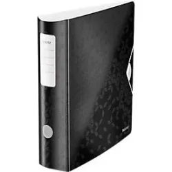 LEITZ® Ordner Active WOW, DIN A4, Rückenbreite 82 mm, 5 Stück, schwarz