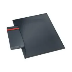 Leitz® Dokumentenhülle Cosy Privacy, blickdicht, A4-Format, für bis zu 50 Blatt, mit 2 Taschen, 3 Stück, grau