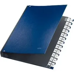 Leitz Pultordner 5924 A4 A-Z Blau Pappe