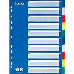 LEITZ® PP-Register mit blauem Deckblatt, blanko
