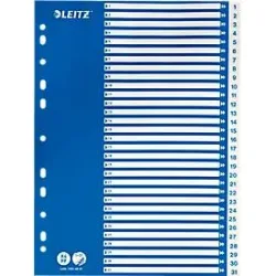 LEITZ® PP-Register mit blauem Deckblatt, Zahlen 1-31
