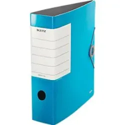 Leitz 180° Solid Ordner A4 82 mm Hellblau 2 Ringe 1112 Polyschaum Hochformat