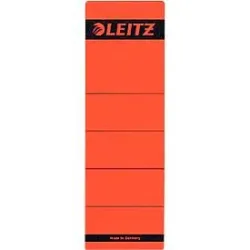 Leitz Selbstklebende Rückenschilder 1642-25 Rot 61,5 x 192 mm 10 Stück