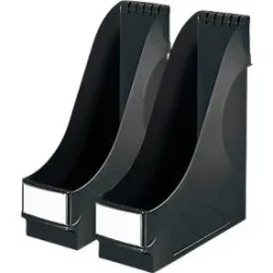Leitz Stehsammler 2425 Polystyrol Schwarz 9,5 x 29 x 32 cm