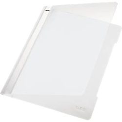 LEITZ® Schnellhefter 4191, DIN A4, PVC, 25 Stück, weiss