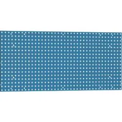 Lochplatte, zum Einhängen, 1950 x 900 mm, dunkelblau RAL 5009