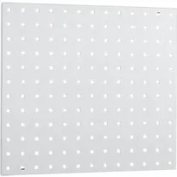 Lochplatte, zur Montage, 495 x 457 mm, lichtgrau RAL 7035