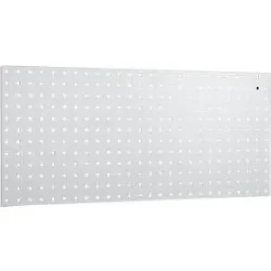 Lochplatte, zur Montage, 991 x 457 mm, lichtgrau RAL 7035