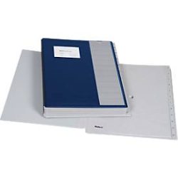 BIELLA Pultmappe Pronto A4 320412.07 dunkelblau, 12-teilig