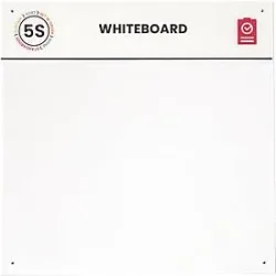 Paperflow Whiteboard, Wandmontage, magnetisch, erweiterbar, B 750 x H 750 mm, weiss