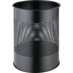 DURABLE Papierkorb Schwarz 15 l, Anzahl
