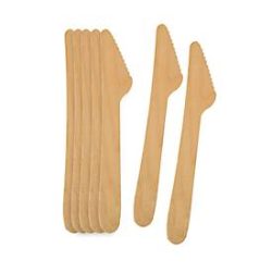 PAPSTAR Messer Pure Braun 100 Stück