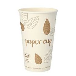 PAPSTAR Pappbecher Pure 0,4 L 50 Stück