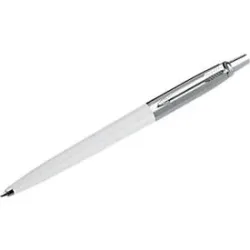 PARKER Druckkugelschreiber Jotter, weiss/chrom