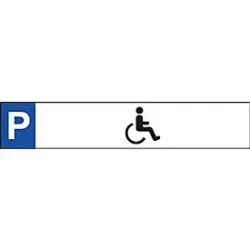 Parkplatzschild, Behindertenzeichen