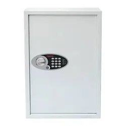 Phoenix Schlüssel-Depottresor 144 Haken Elektronik-Schloss Cygnus KS0033E 430 x 130 x 660mm Weiss