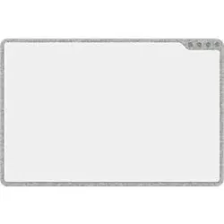 PLAYROOM PLAYBOARD Whiteboard 75x50cm grau