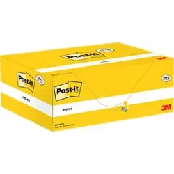 Post-it Haftnotizen 38 x 51 mm Kanariengelb 100 Blatt 16 Blöcke + 4 Gratis