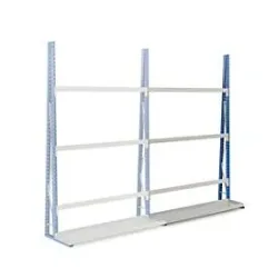 Profil-Lagerregal, einseitig, Anbaufeld, H 2500 x L 1800 x T 340 mm