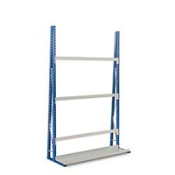 Profil-Lagerregal, einseitig, Grundfeld, H 2500 x L 1500 x T 340 mm