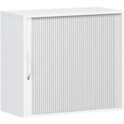 Querrollladenschrank PALENQUE, 2 OH, B 800 x T 400 x H 752 mm, weiss