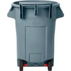 Rubbermaid Abfallbehälter Wheeled Brute®, mit Rollen und Griff, Fassungsvermögen 167 Liter, grau