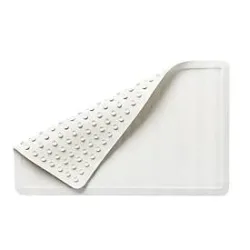 Badematte Rubbermaid® Safti-Grip®, mit Saugnäpfen, schimmelresistent, latexfrei, L 571 x B 355 mm, Gummi, weiss