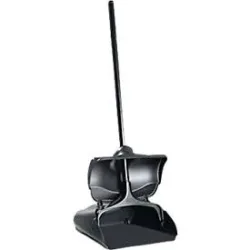 Kehrschaufel Rubbermaid Lobby Pro® Executive-Serie?, mit Stiel & Deckel, Kunststoff, schwarz