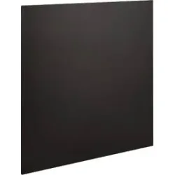 Rückwand-Element für Grundregal/Anbauregal ORDO Business, multifunktional, magnethaftend, B 700 x H 1000 mm, Stahl, tiefschwarz matt RAL 9005