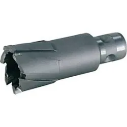 RUKO Kernbohrer D 21mm, Vollhartmetall, Schnitt-Tiefe 50mm, Quick IN Schaft Ø18mm, 6 Zähne