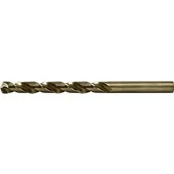 RUKO Spiralbohrer INOX, ?ò 3,7 mm HSS-Co5, DIN 338, Goldbeschichtung, L 70 mm, Spitzenwinkel 130¬?, 10 Stück