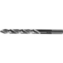 RUKO Spiralbohrer ULTIMATECUT FS, Ø 10 mm, DIN 338 Typ N, HSS blank/brüniert, L 133 mm, FLOWSTEP®-Spitze, 3-Flächenschaft
