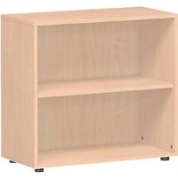Regal PALENQUE, 2 OH, B 800 x T 400 x H 752 mm, Buche-Dekor