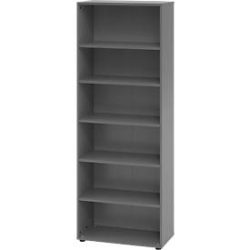 Hammerbacher Schrank V968RE/G Grau 80 x 40 x 215,4 cm
