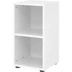 Hammerbacher Schrank V924RE/W Weiß 40 x 40 x 74,6 cm