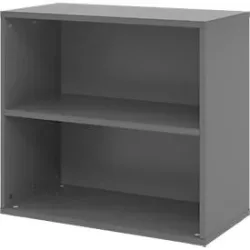 Hammerbacher Schrank V928RE/G Grau 80 x 40 x 74,6 cm