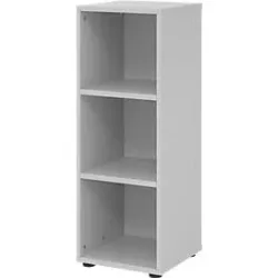 Hammerbacher Schrank V934RE/5 Grau 40 x 40 x 110 cm