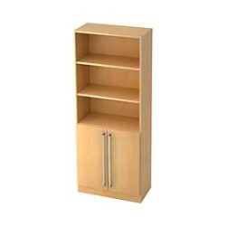 Aktenschrank Office Holz 80 cm 42 cm 200.4 cm - Farbe: Ahorn - Material: Holzwerkstoff - Aktenschrank
