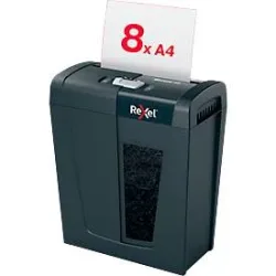 Rexel -  Aktenvernichter Secure 2020123EU X8, P-4, 14lt, Schwarz
