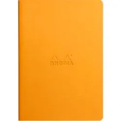 Rhodia Notizbuch, 32 Blatt, DIN A5, 90 g/m², liniert, orange