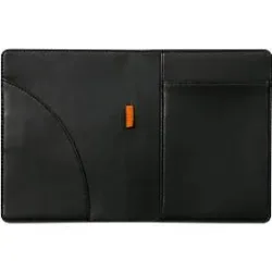 Rhodia Notizheft-Mappe, DIN A6, Kunstleder, Innentasche, Stiftschlaufe